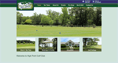 Desktop Screenshot of golfhighpoint.com